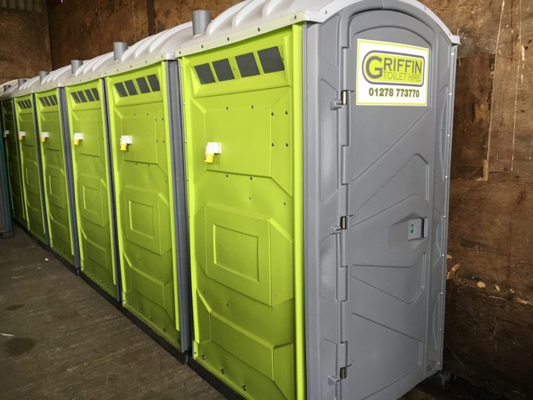 Building Site Toilets in Cheddar hire Griffin Toilet Hire LTD