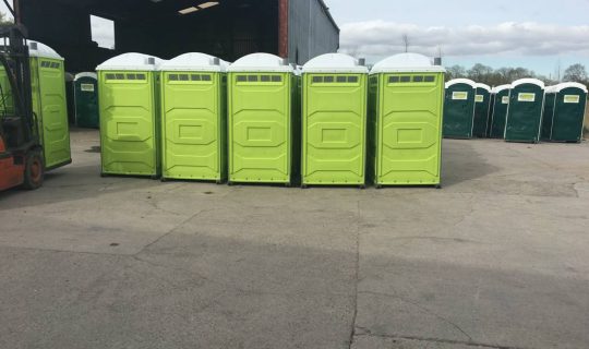 Toilets for builders sites in Somerset