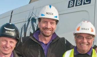 GRIFFIN TOILET HIRE SUPPORTS BBC DIY SOS