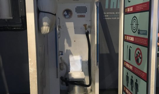 Toilets in Space – How to use toilets in space