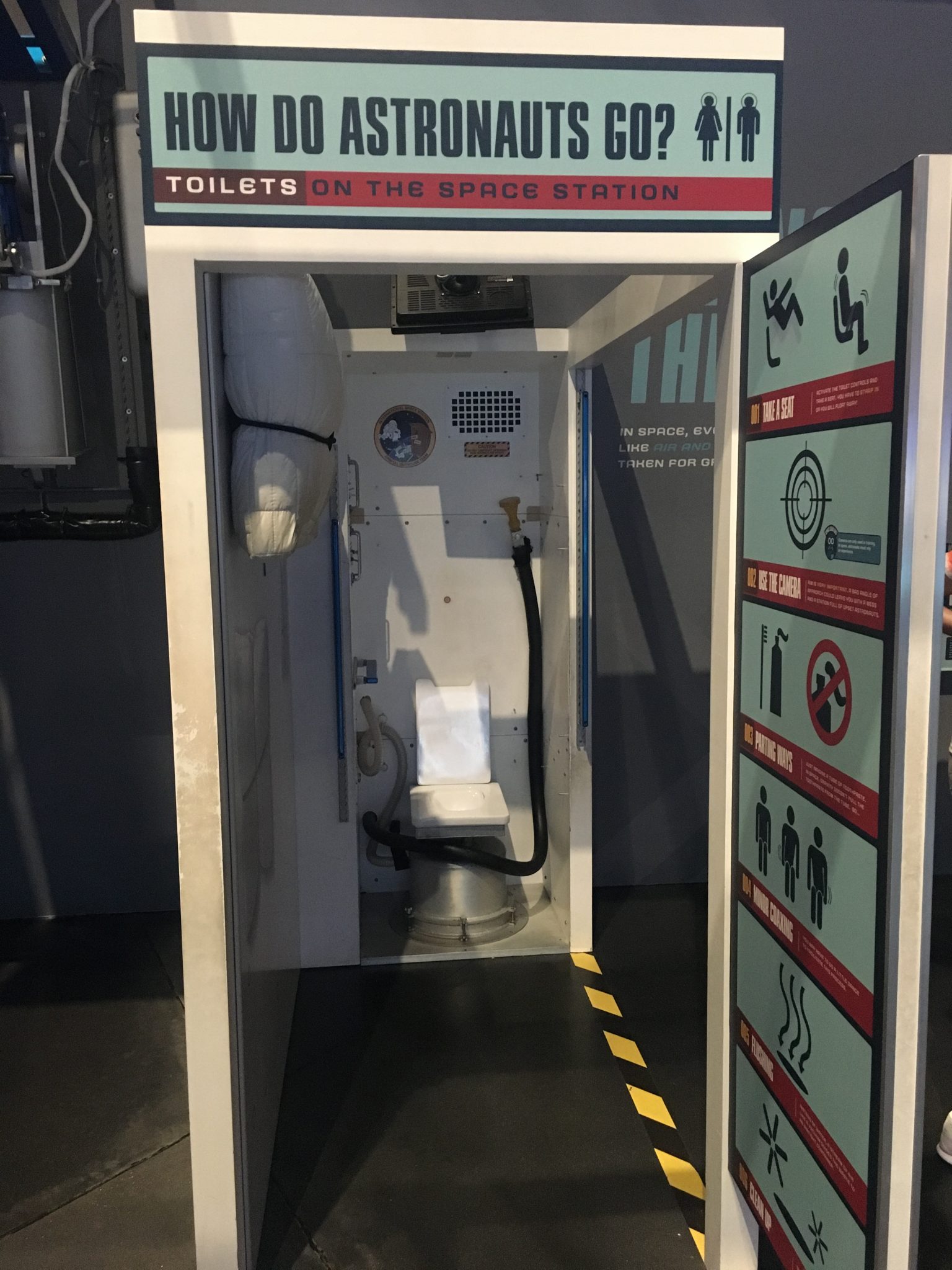 Toilets in Space How to use toilets in space is a question many people wo