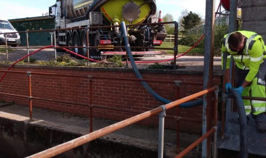 Toilet and septic tank emptying during the COVID-19 lockdown period